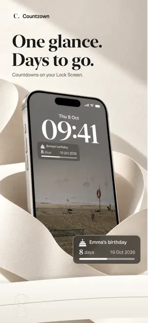 Countzown: Countdown Widget screenshot 3
