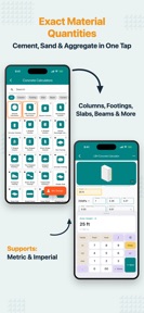 Construction Calculator A1 Pro screenshot