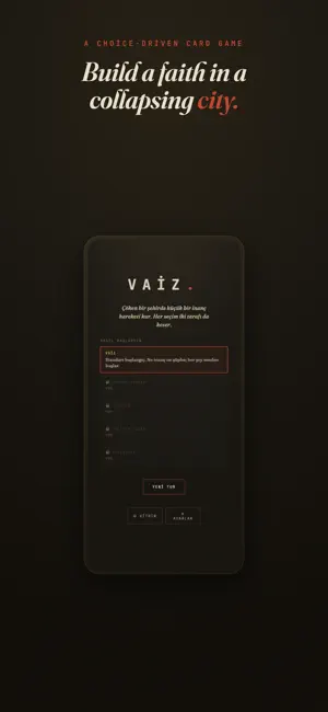 Vaiz: Choice Card Game screenshot 2