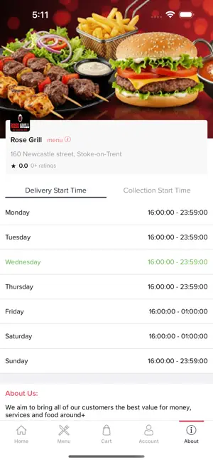Rose Grill Online screenshot 3