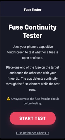 Fuse Testing App Screenshot 1 of 3