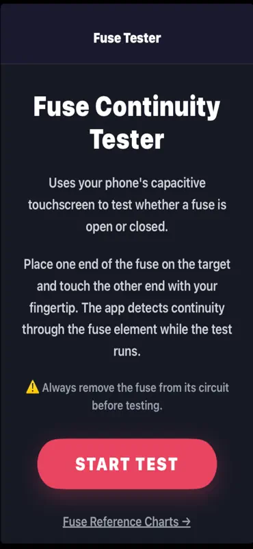 Fuse Testing App screenshot 1 of 3