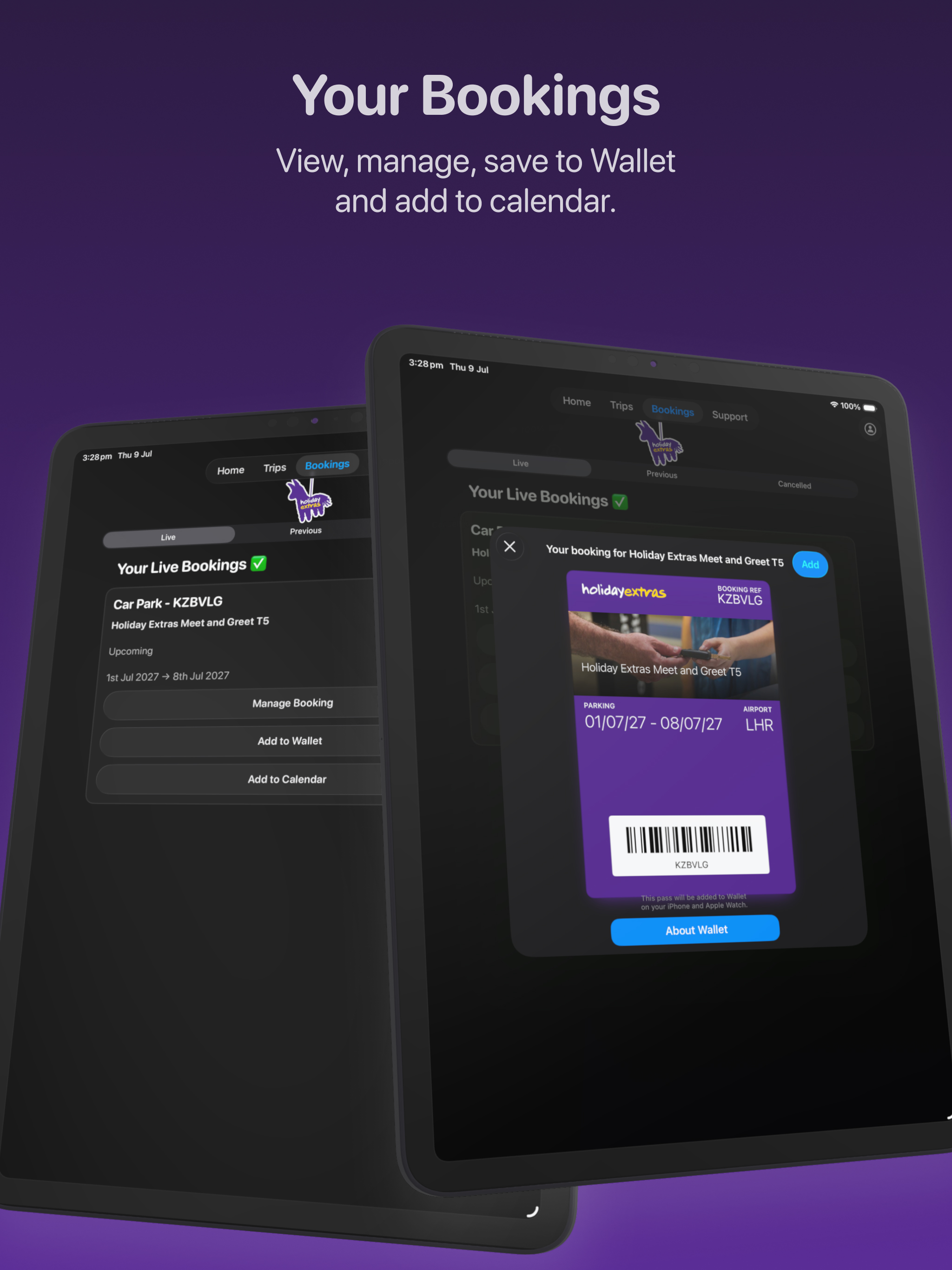 Holiday Extras HEHA! Smart App screenshot 13