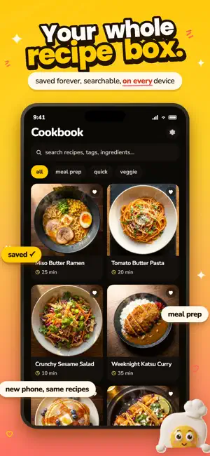Recipe Keeper & Box: Yolky screenshot 4