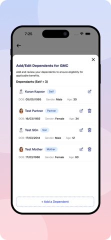 ABG Care 2.0 screenshot