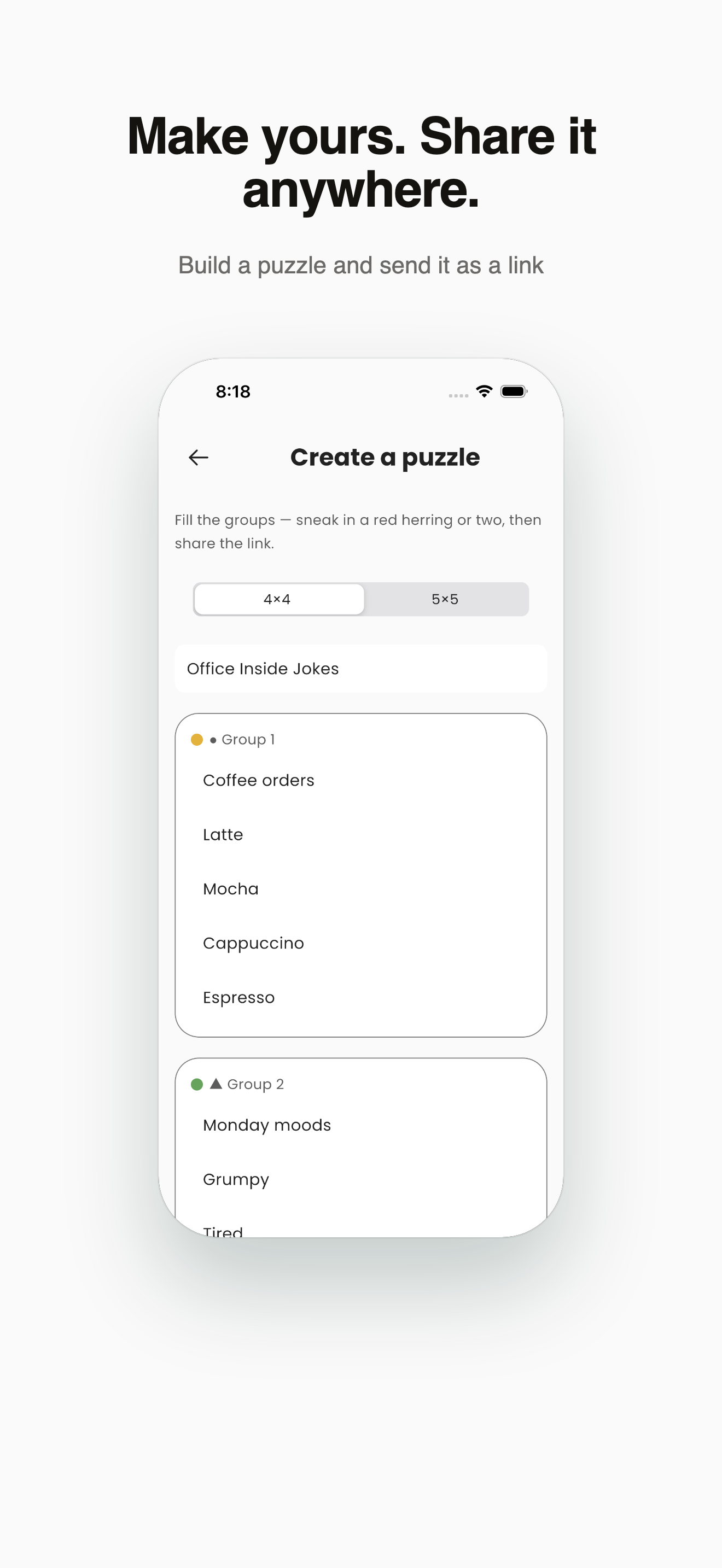 FourSight: Word Group Puzzles screenshot 6