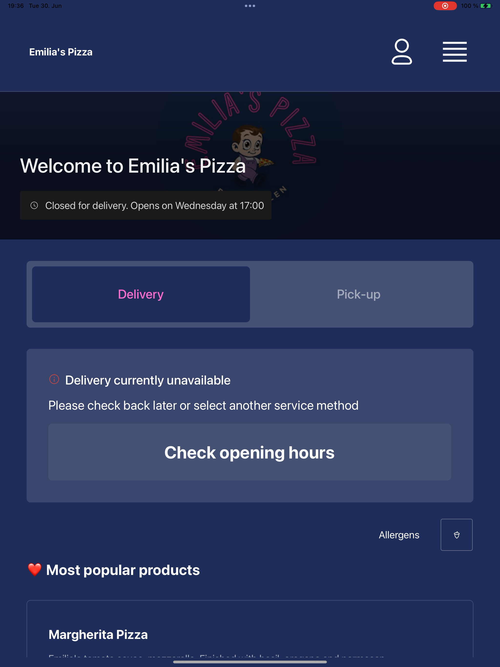 Emilia's Pizza