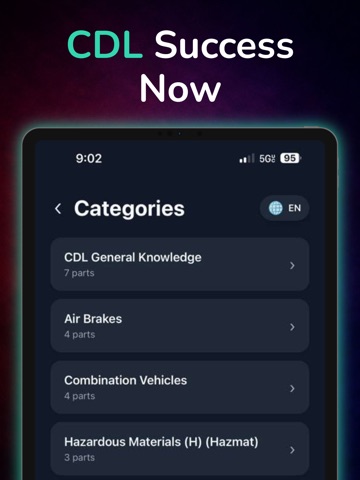 CDL PermitPro iPad screenshot