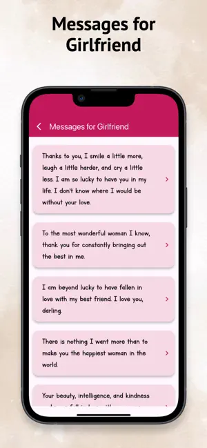 Love Messages Girlfriend screenshot 3