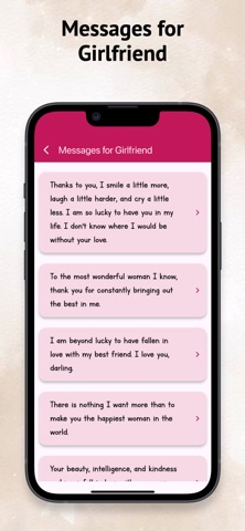 Love Messages Girlfriend screenshot