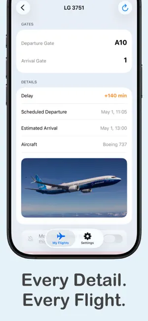 FlightPing: Flight Tracker screenshot 2