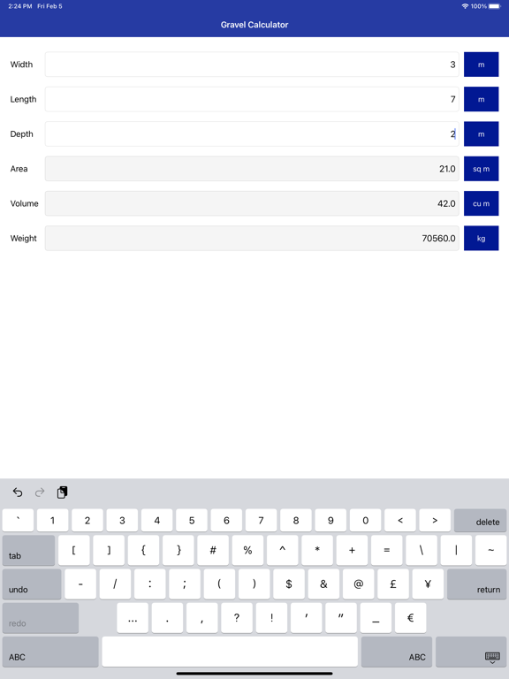 Screenshot #4 pour Gravel Calculator