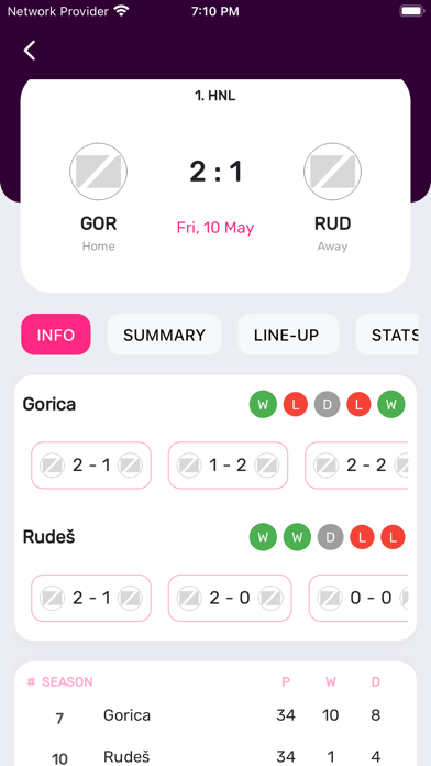 Nova Score - Football Update Screenshot