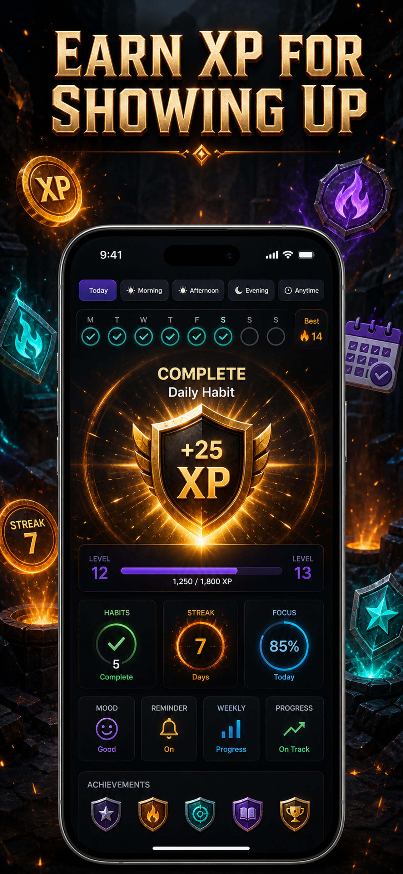 Level Up Habit Tracker screenshot 6