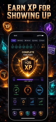 Level Up Habit Tracker Screenshot 6 of 10
