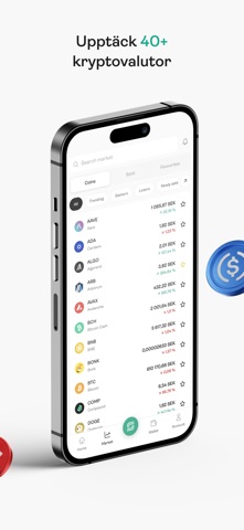 Safello: Köp Bitcoin med SEK iPhone screenshot 2