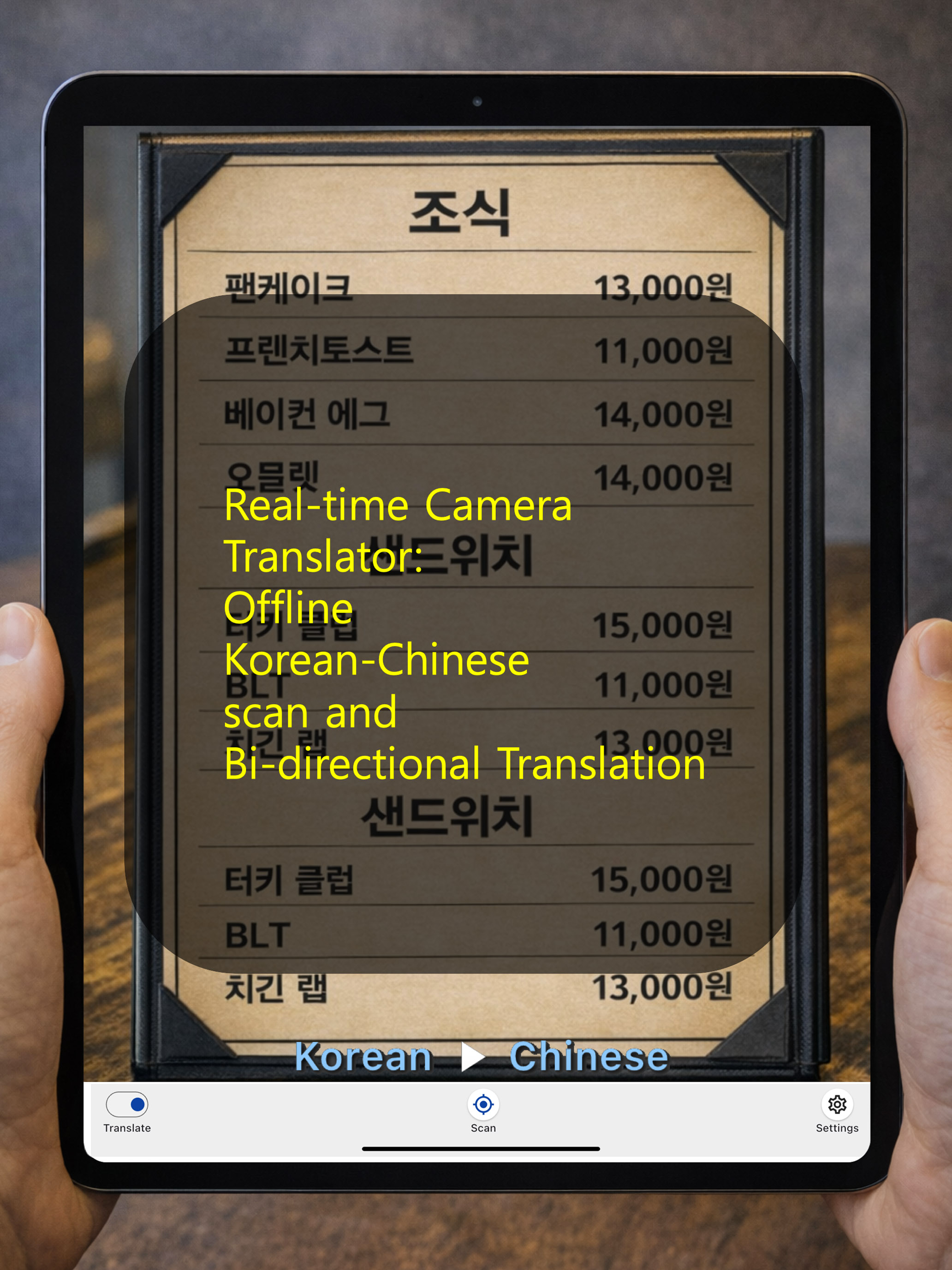 ScanKoChi: Camera Translator