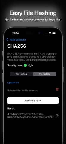 FileToHash Screenshot 2 of 4