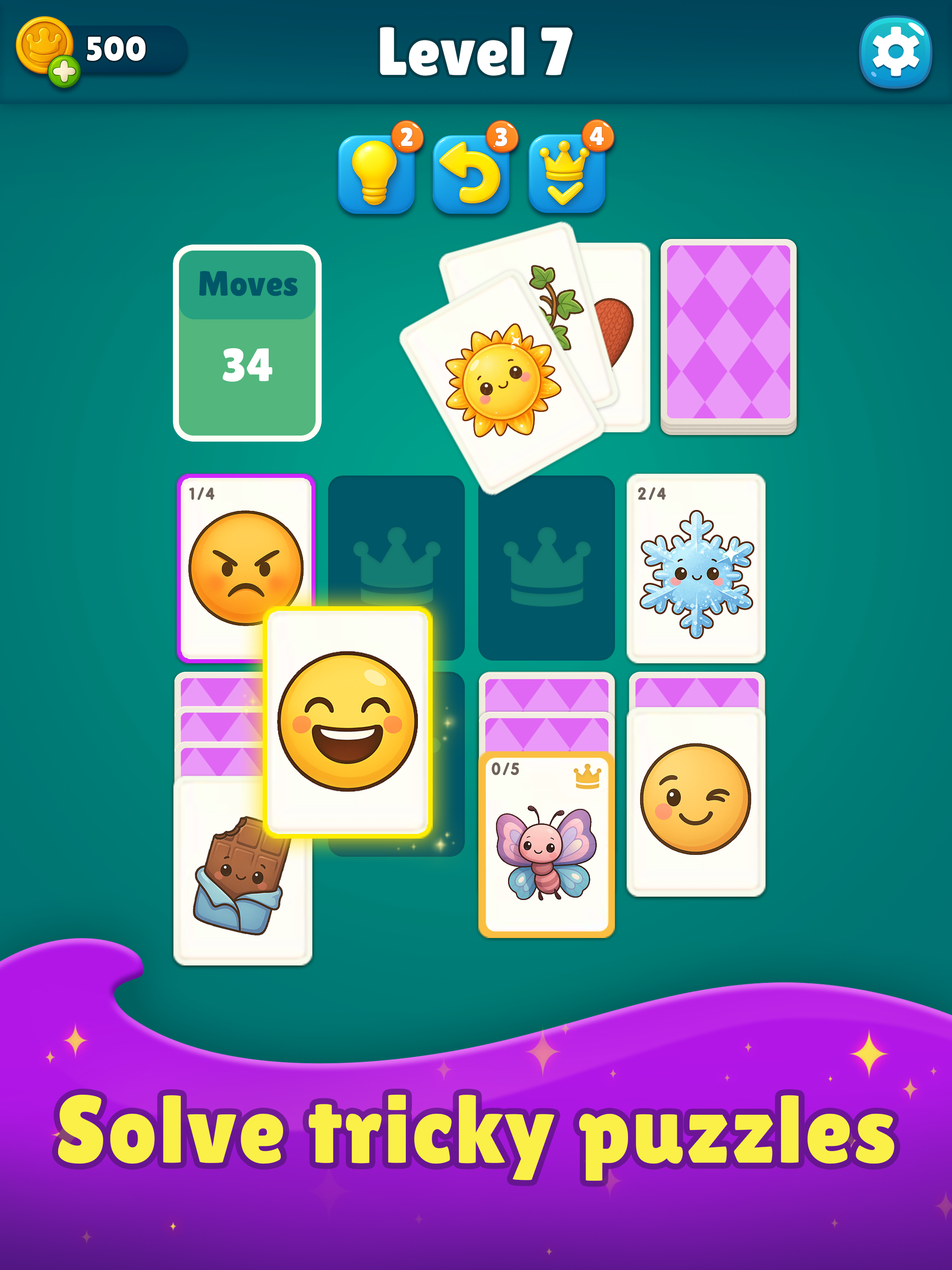 Solitaire Associations Game screenshot 7