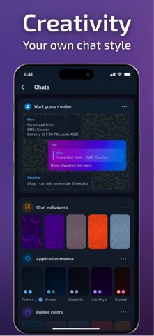 Secretly: Secure Messenger iPhone screenshot