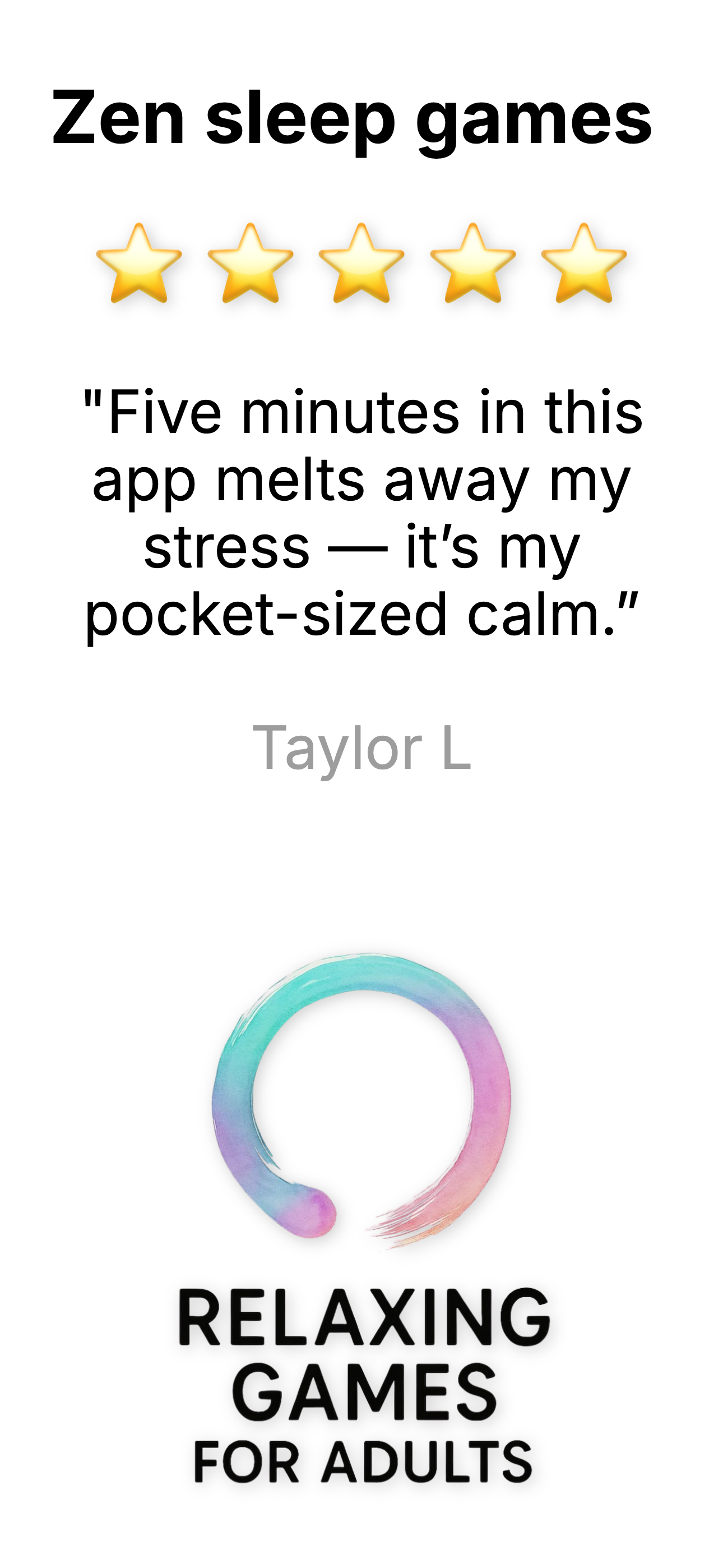 Relaxing Games For Adults™ screenshot 3