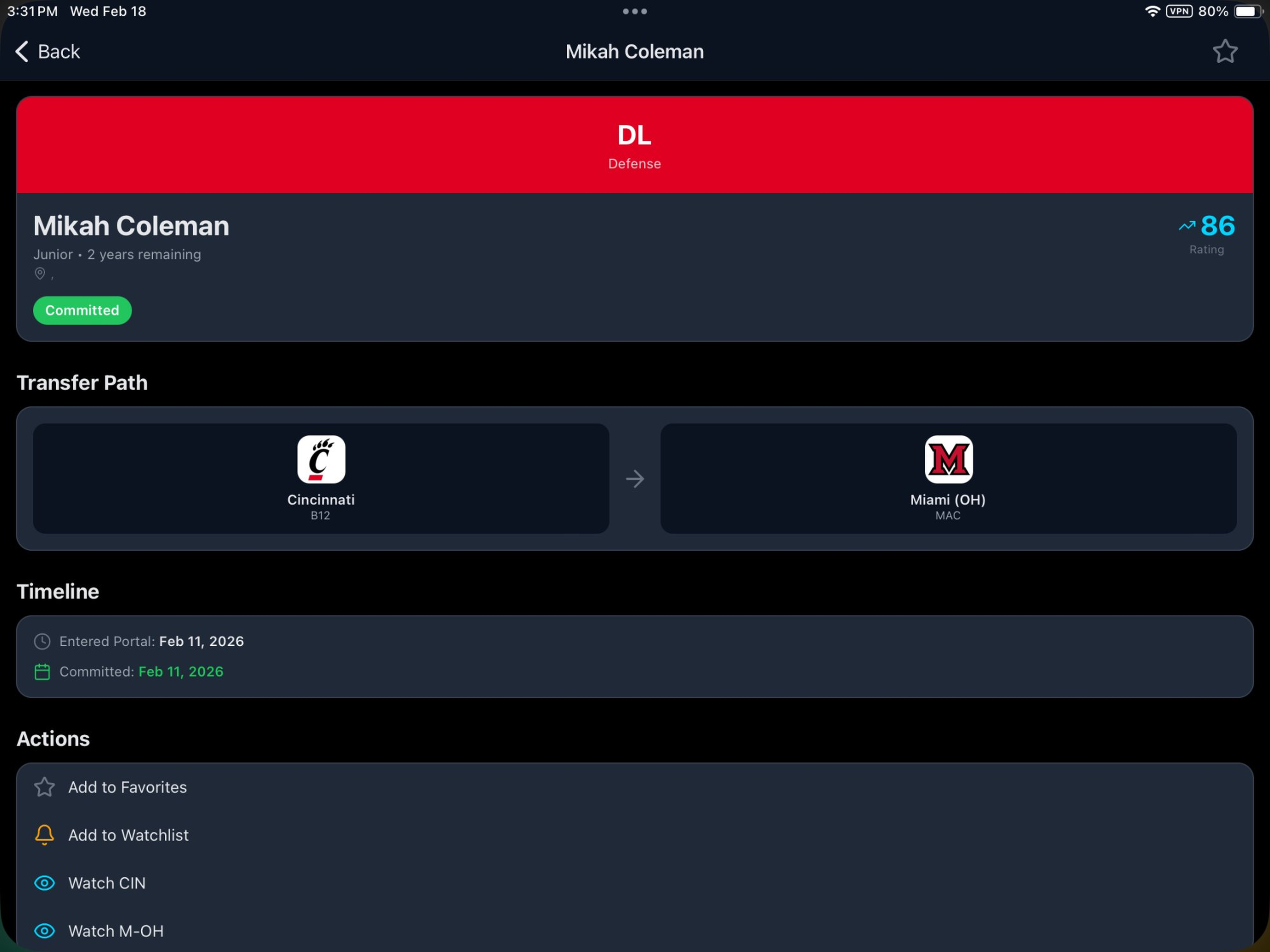 CFB Portal Pulse