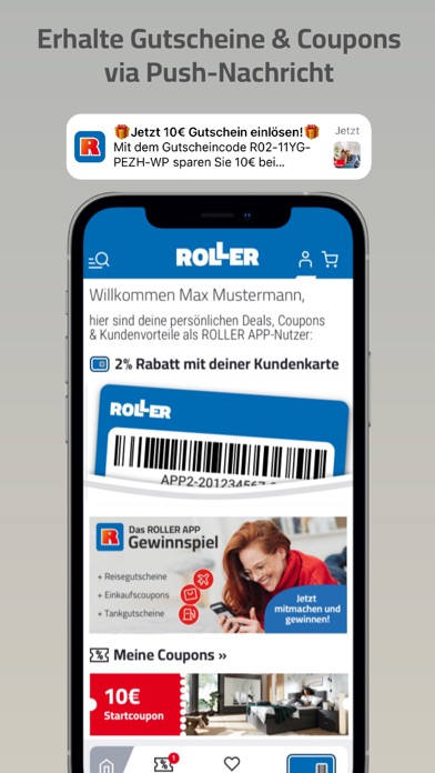 ROLLER - Möbel & Coupons Screenshot
