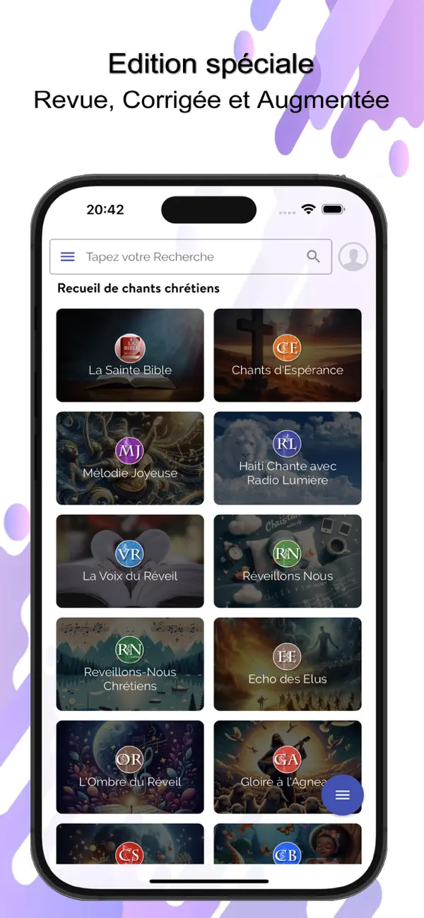 Screenshot #2 pour Chant d'Éspérance - Lyrics