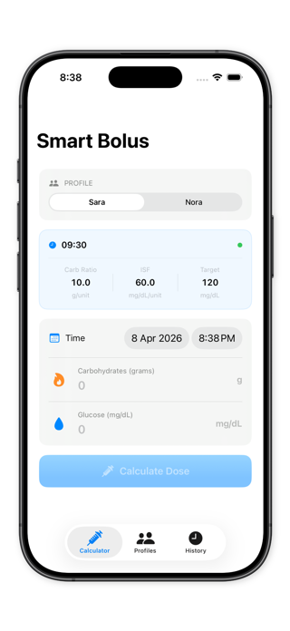Smart Bolus Screenshot 1 of 5