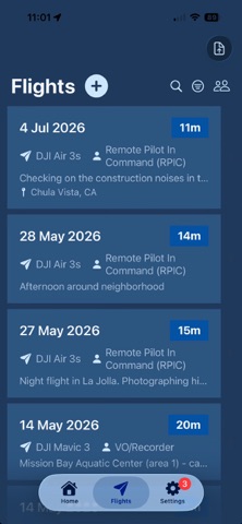 sUAS Logs Screenshot 6 of 6