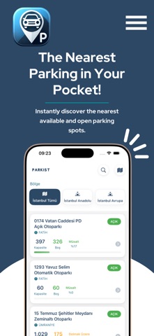 Parkist - Find Parking iPhone screenshot