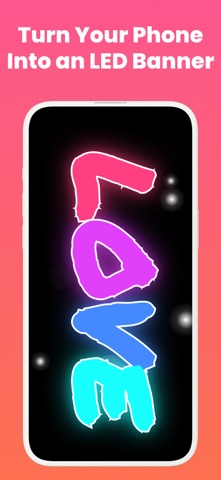 LED Banner • Scrolling Text iPhone screenshot