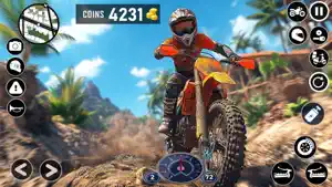 Highway Bike Stunt Racing Game screenshot 4