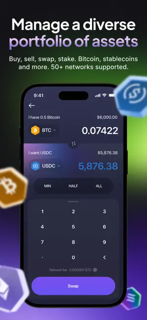 Exodus: Crypto & Payments iPhone screenshot 3