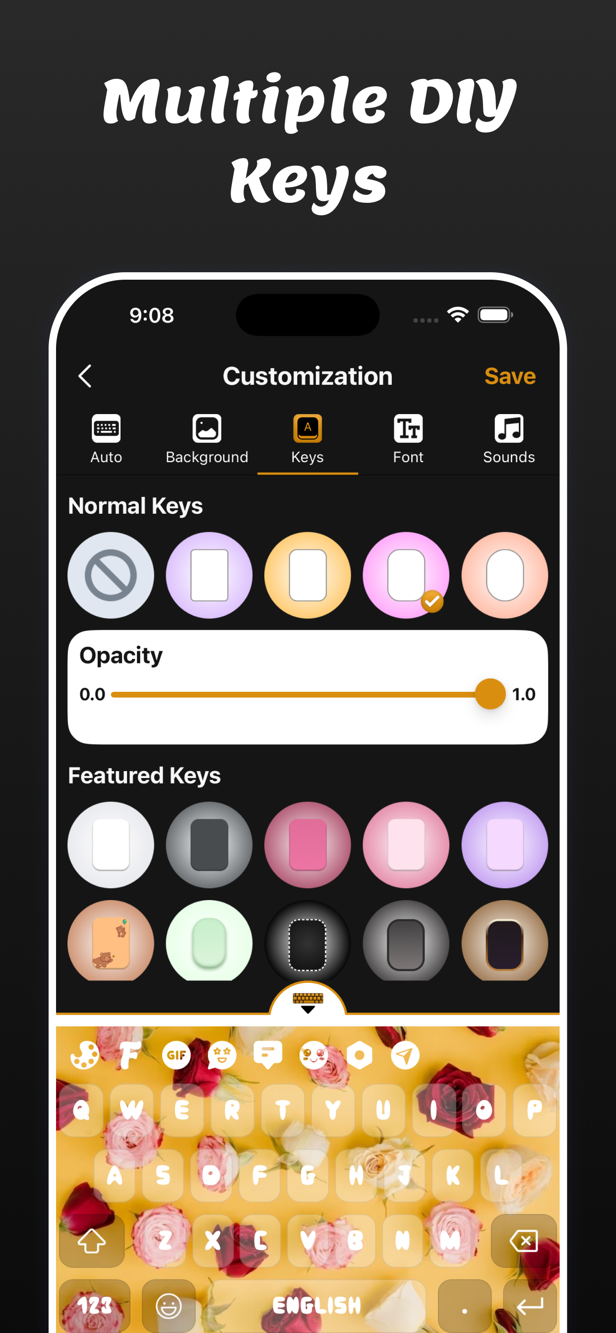 Fonts : Color Keyboard Themes screenshot 3