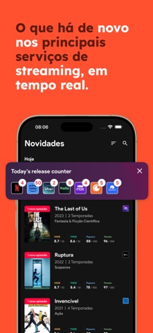 Upflix: Streaming Tracker iPhone screenshot 3