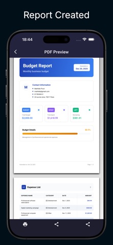 QuickBudget: Budget Tracker Screenshot 1 of 3