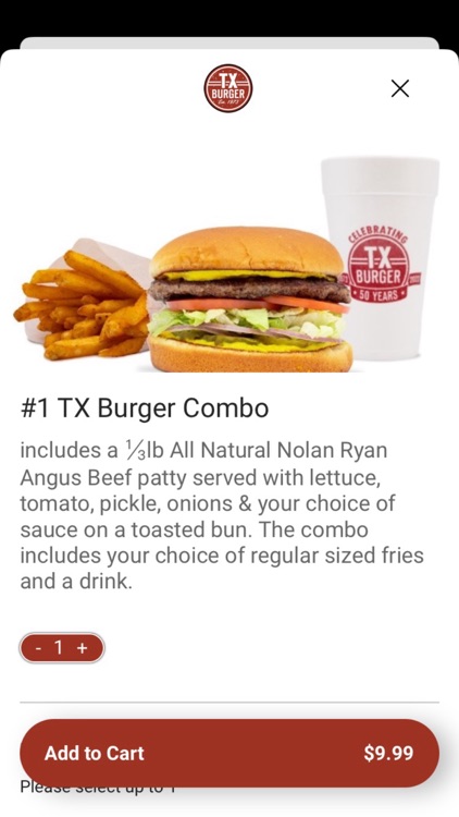 TX Burger App screenshot-3