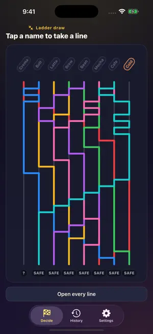 RaceDecide - Ladder & Picker screenshot 2