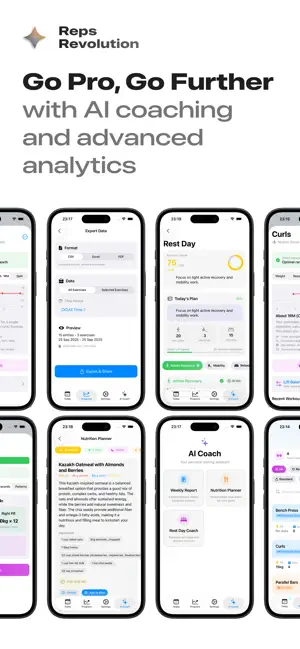 RepsRevolution - AI Gym Log screenshot 4