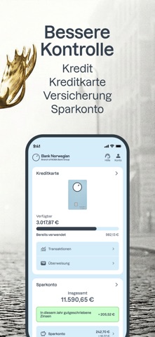 Bank Norwegian iPhone screenshot 2