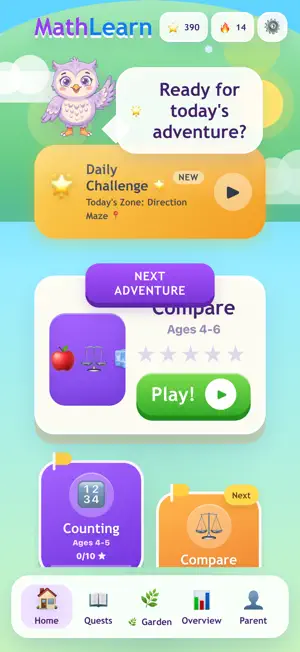 MathLearn: Kids Math Adventure screenshot 1