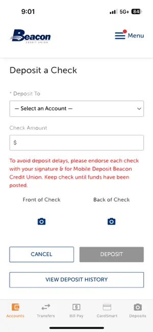 Beacon Credit Union screenshot 4