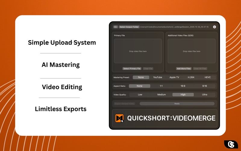 QuickShort Video Merge screenshot