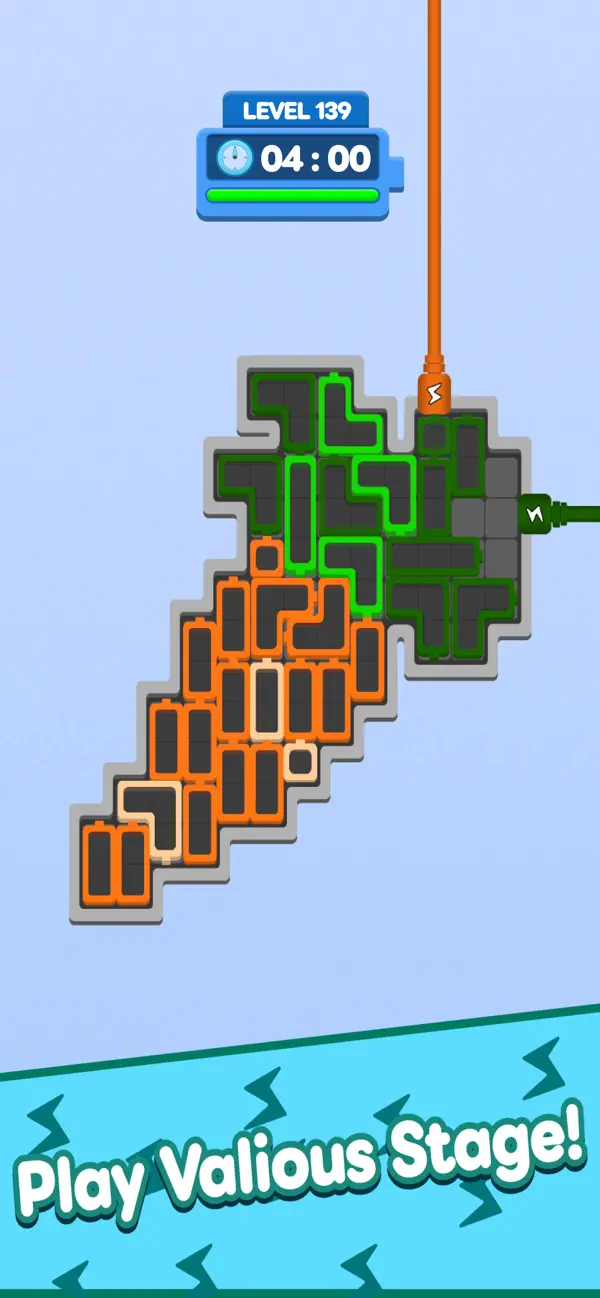 Screenshot #3 pour Charge Out Puzzle