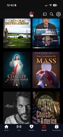 CatholicTV: Mass & Rosary Screenshot 3 of 8