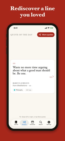 And I Quote - Reading Journal Screenshot 5 of 10