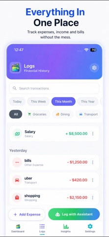 Budget App: AI Expense Tracker Screenshot 9 of 10