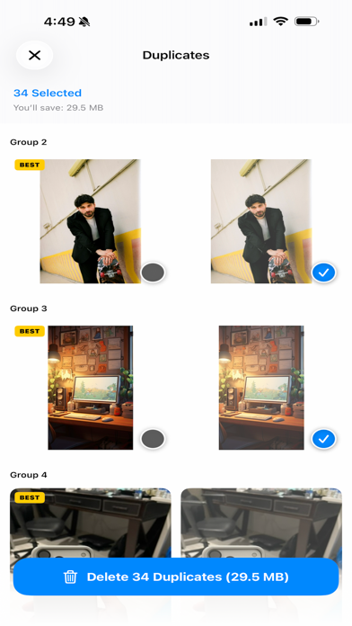Screenshot #3 pour Sweepix : Clean Photos Space