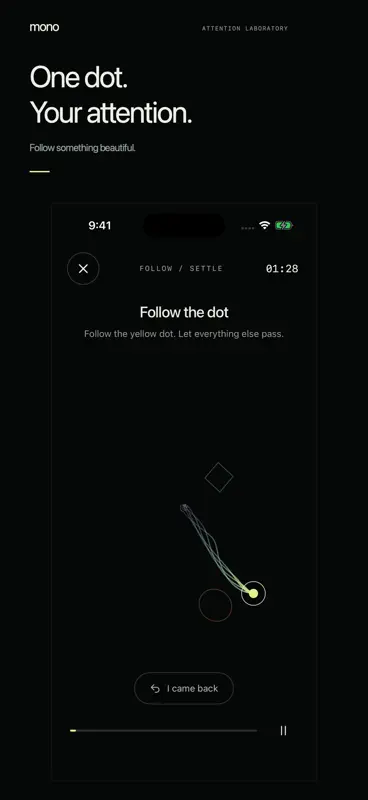 MONO: Attention Laboratory screenshot 6 of 9